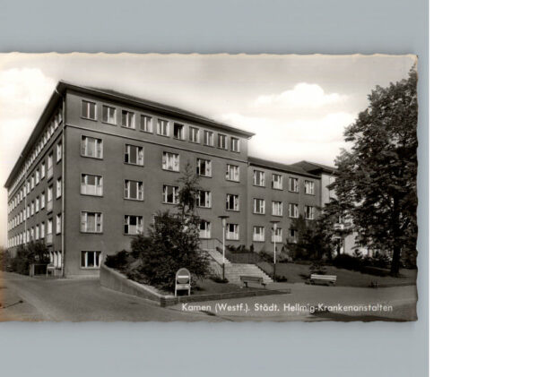 Kamen Westfalen Staedt. Hellmig-Krankenanstalten