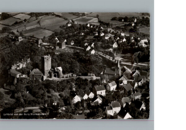 Hattingen Ruhr Fliegeraufnahme Burg Blankenstein