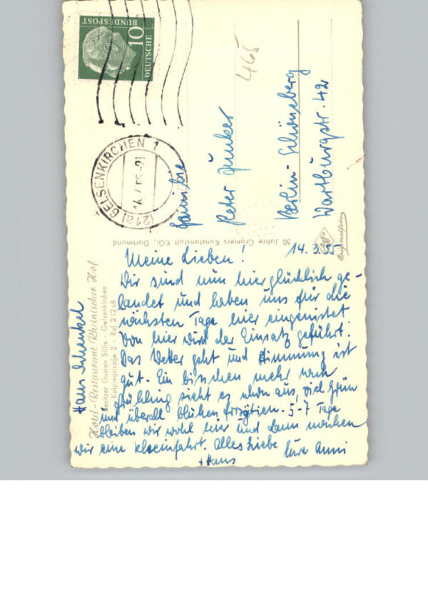 Gelsenkirchen Hotel Restaurant Rheinischer Hof – Bild 2