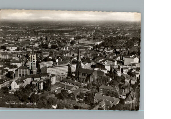 Gelsenkirchen Fliegeraufnahme