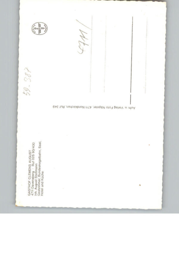 Davensberg Gasthof Clemens August – Bild 2