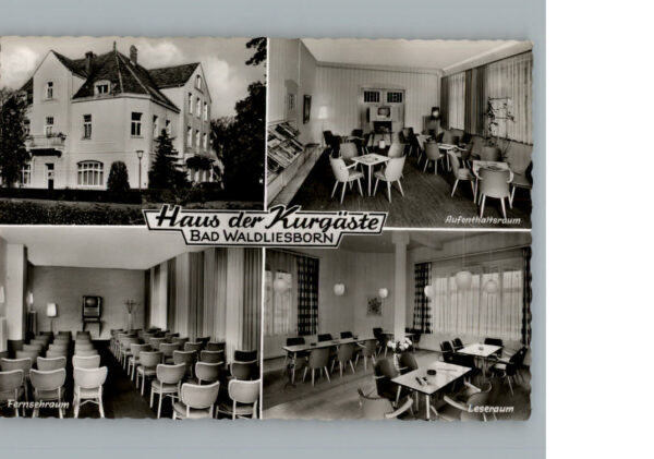 Bad  Waldliesborn Haus der Kurgaeste