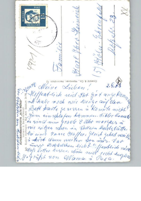 Vellern Autobahnraststaette Alte Muehle – Bild 2