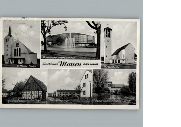 Massen Unna Durchgangslager Friedenskirche
