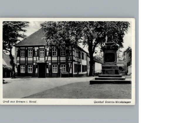 Bremen Westfalen Gasthof Severin-Westkaemper