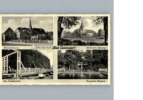 Bad  Sassendorf Bismarckstr. Am Gradierwerk, Kurpark...