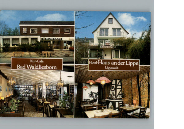 Bad  Waldliesborn Kur-Cafe Hotel Haus an der Lippe