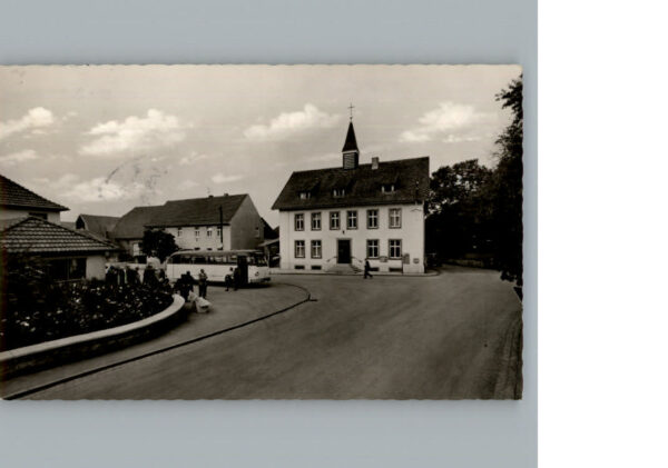 Fuerstenberg Westfalen Steinplatz Evangelische Kirche