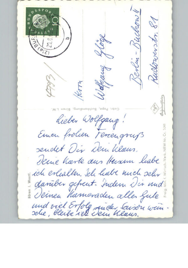 Bueren Westfalen Fliegeraufnahme – Bild 2
