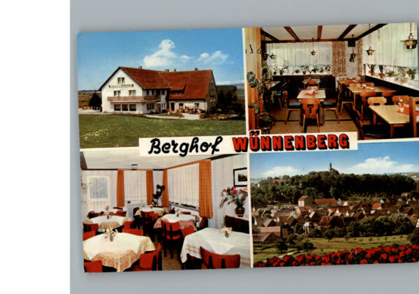 Wuennenberg Gaststaette Pension Berghof