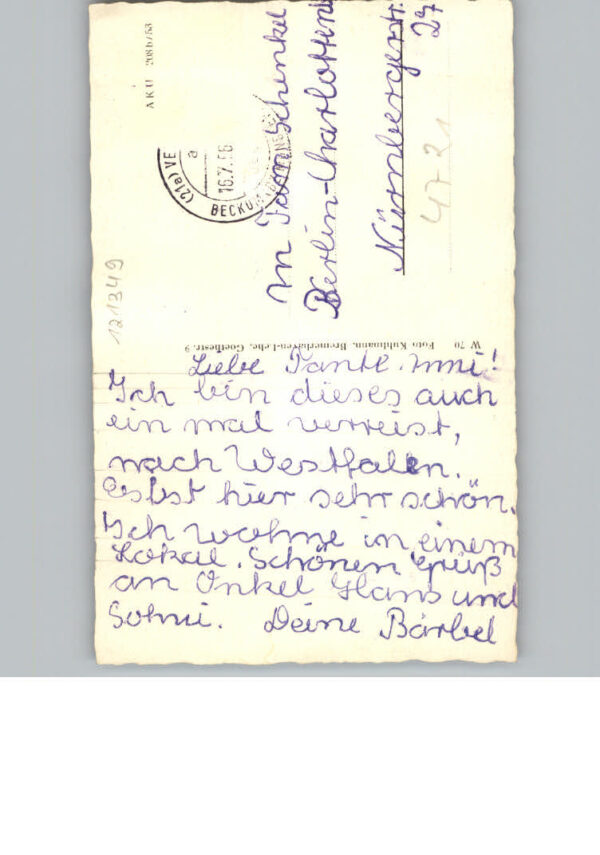 Vellern KaufhausKirche,Autobahn,Volksschule – Bild 2