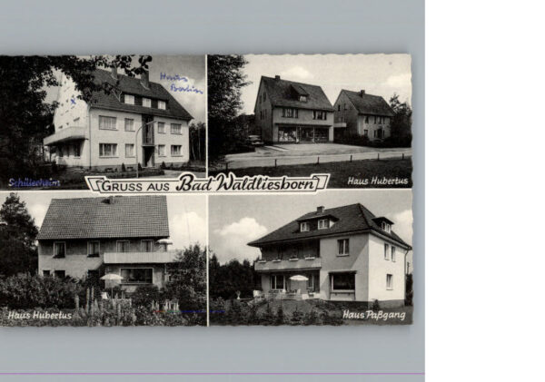 Bad  Waldliesborn Haus HubertusHaus Passgang