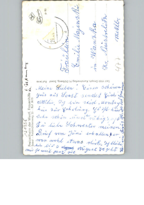Soest Arnsberg Freizeitheim Frauenhilfe – Bild 2