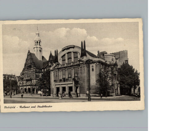 Bielefeld Rathaus mit Stadttheater