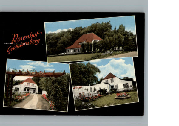 Grossdornberg Cafe und Speiserestaurant Rosenhof