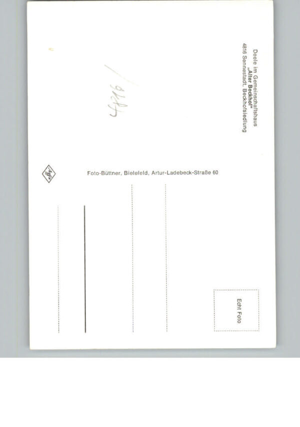 Sennestadt Alter Beckhof Gemeinschaftshaus Beckhofsiedlung – Bild 2