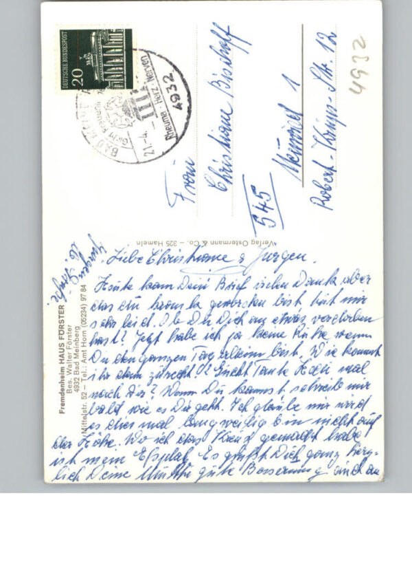 Bad  Meinberg Pension – Bild 2