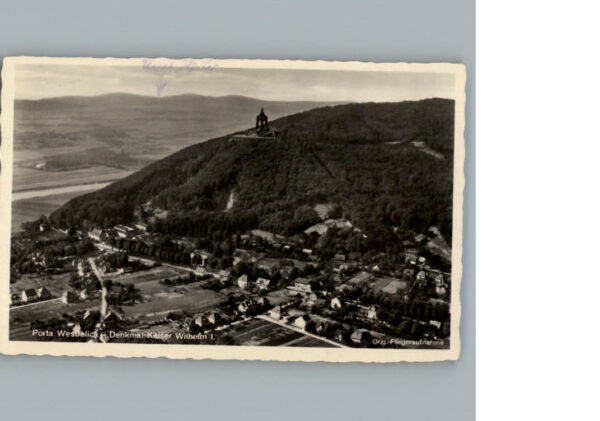 Porta Westfalica Luftbild