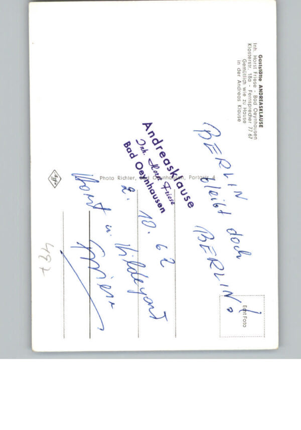 Bad  Oeynhausen Gaststaette – Bild 2