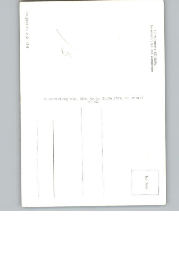 Koeln Fliegeraufnahme – Bild 2