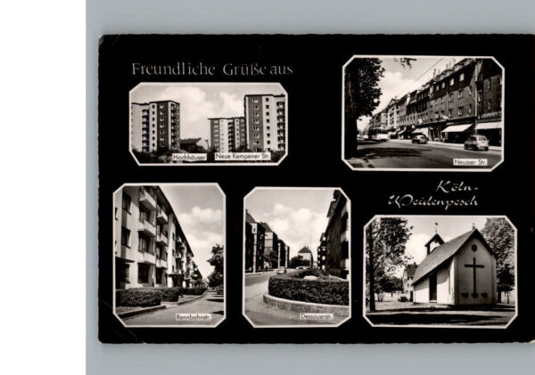 Weidenpesch diverse Strassen