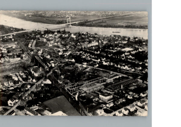 Rodenkirchen Koeln Fliegeraufnahme