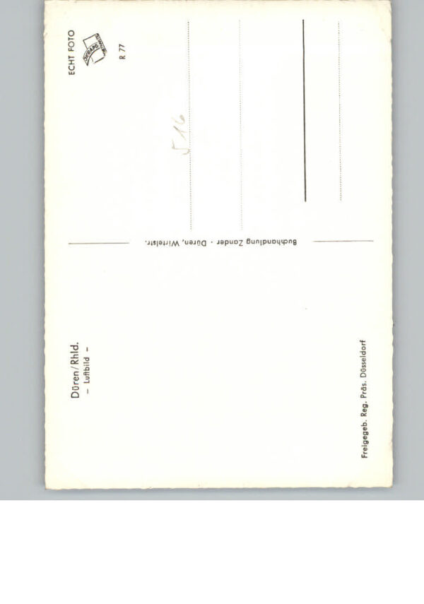 Dueren Rheinland Fliegeraufnahme – Bild 2