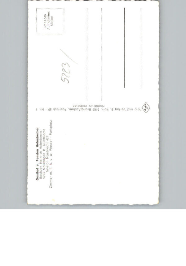 Malzhagen Gasthof - Pension Hufenbecher – Bild 2