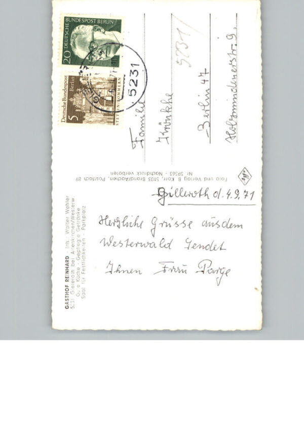 Gieleroth Gasthof Reinhard – Bild 2