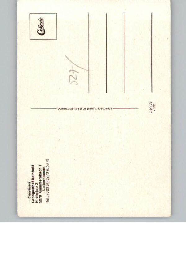 Lieberhausen Gasthof Reinhold – Bild 2