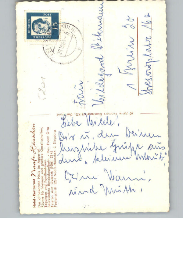 Overath Hotel - Restaurant Naafs Haeuschen – Bild 2