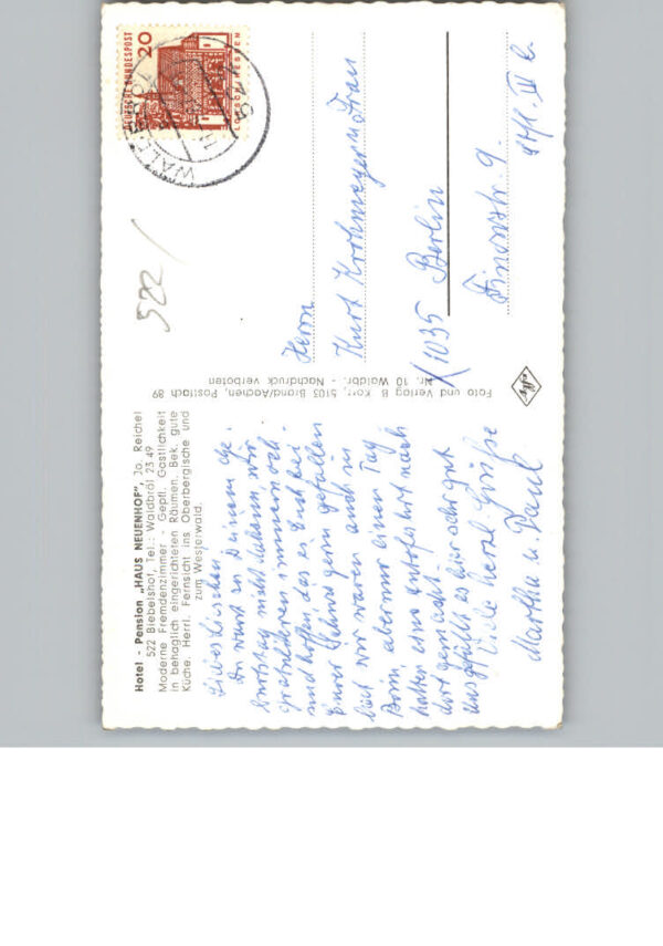 Biebelshof Hotel-Pension Haus Neuenhof – Bild 2