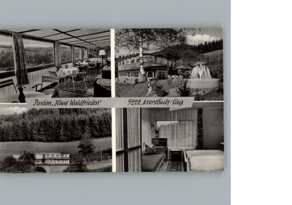 Morsbach Sieg Pensin Haus Waldfrieden