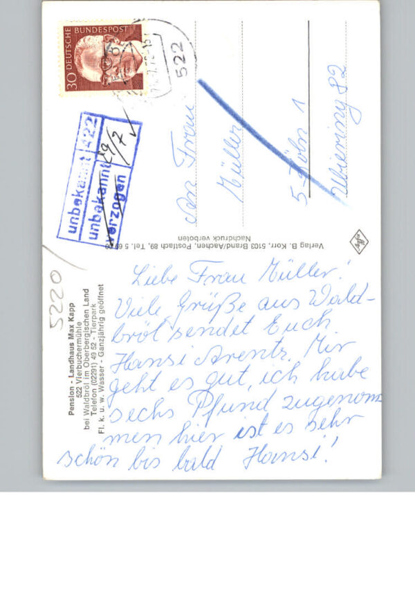Vierbuchermuehle Pension Kapp – Bild 2