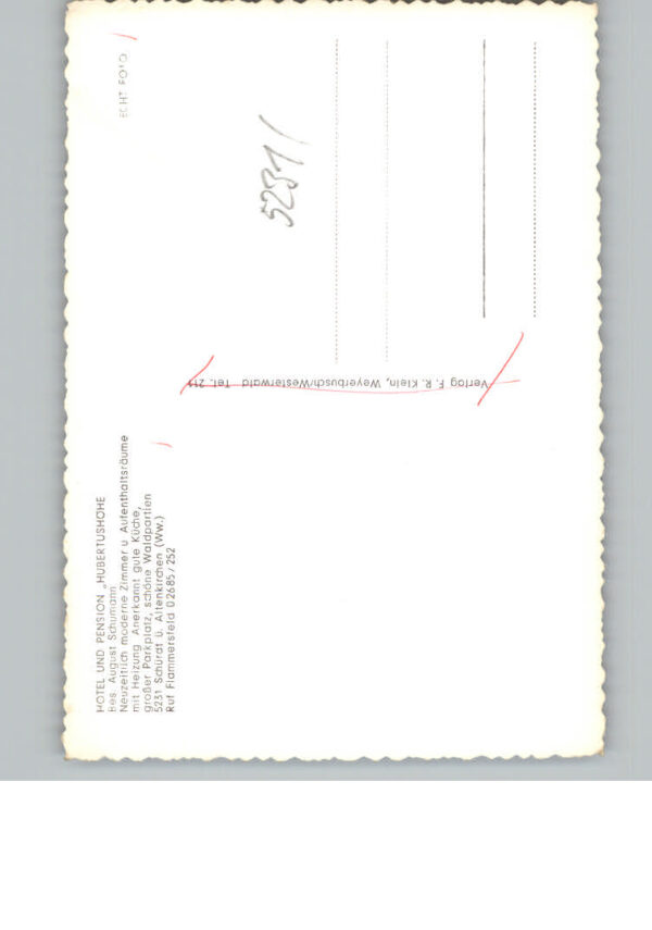 Schuerdt Hotel - Pension Hubertushoehe – Bild 2