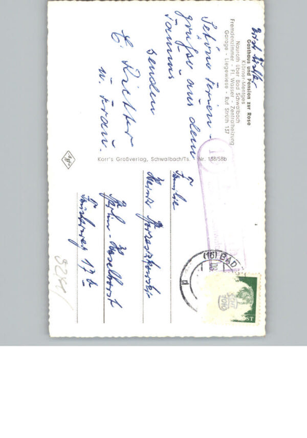 Nauroth Heidenrod Gasthaus - Pension Zur Rose – Bild 2