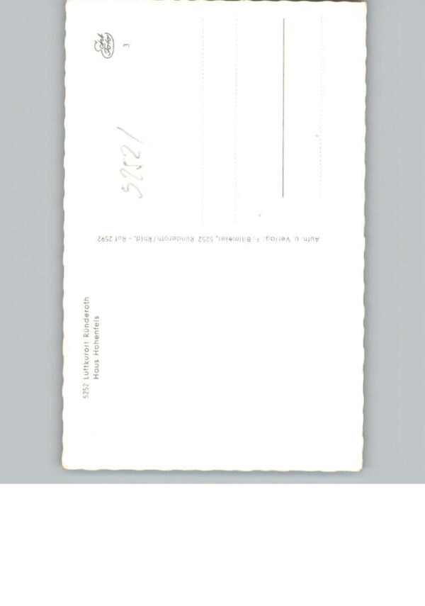 Ruenderoth Pension Haus Hohenfels – Bild 2