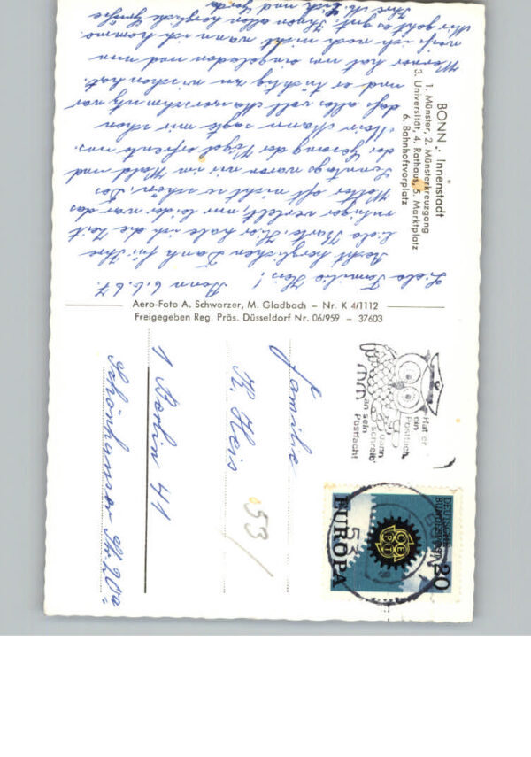 Bonn Rhein Fliegeraufnahme – Bild 2