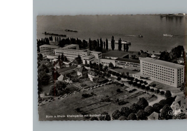 Bonn Rhein Fliegeraufnahme