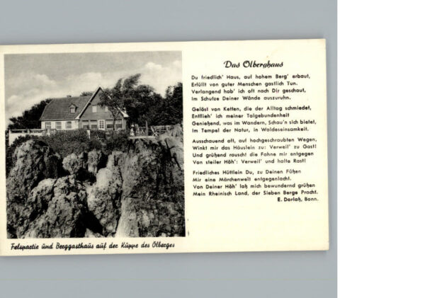 Koenigswinter Gasthaus Das Oelberghaus