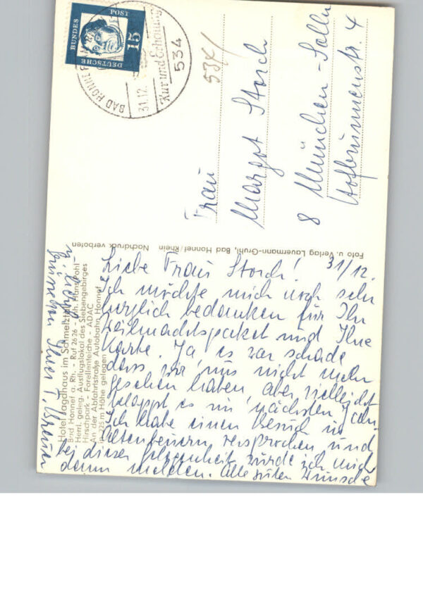 Bad  Honnef Hotel Im Schmelztal – Bild 2