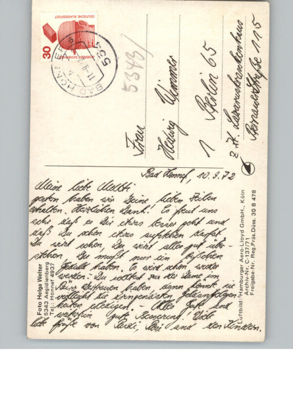 Aegidienberg Fliegeraufnahme – Bild 2