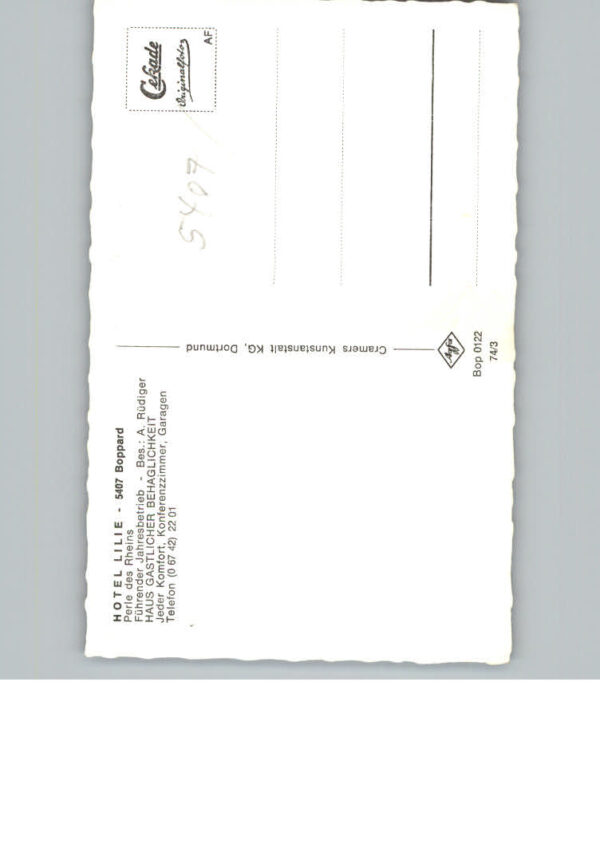 Boppard Rhein Hotel Lilie – Bild 2