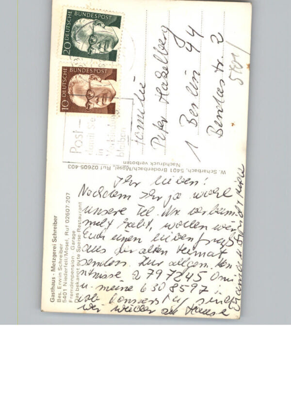 Niederfell Gasthaus-Metzgerei Schunk – Bild 2