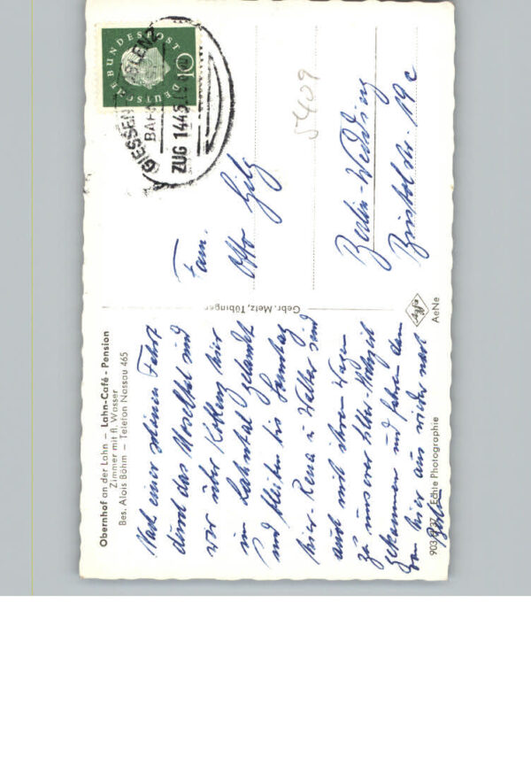 Obernhof Lahn Lahn-Cafe-Pension – Bild 2