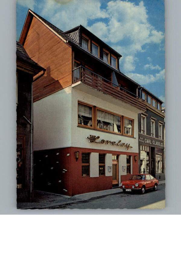 St Goar Gasthaus zur Loreley