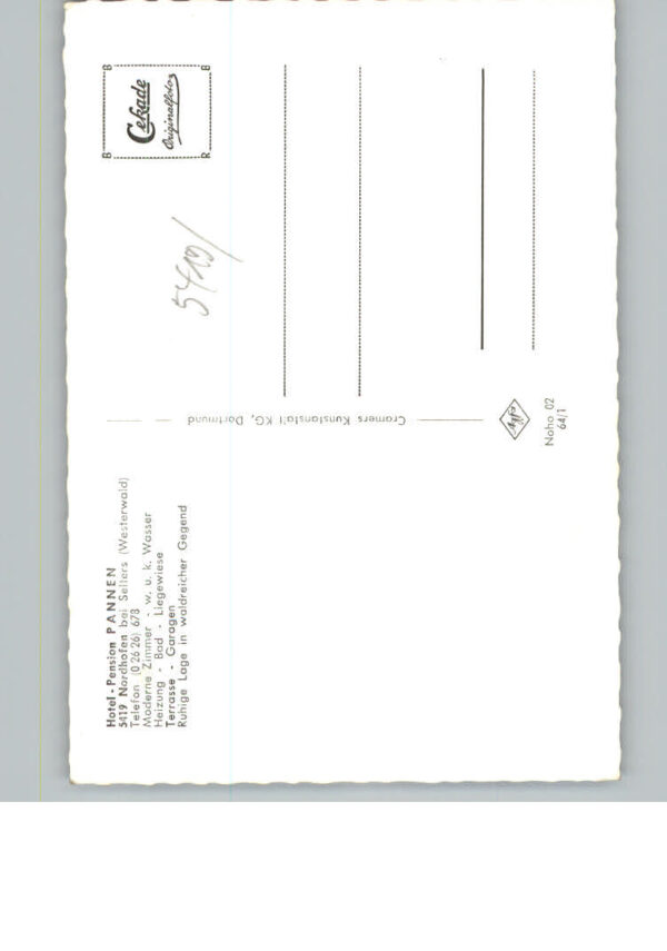 Nordhofen Westerwald Hotel und Pension Pannen – Bild 2