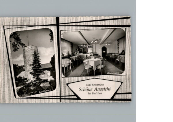 Bad  Ems Cafe und Restaurant Schoene Aussicht