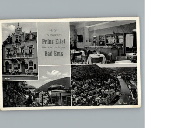 Bad  Ems hotel und Restaurant Prinz Eitel