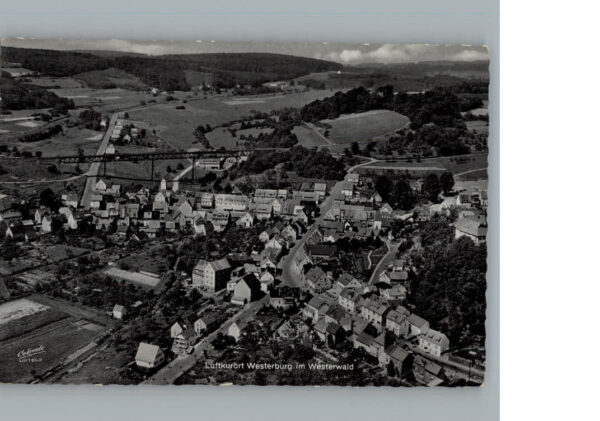 Westerburg Westerwald Fliegeraufnahme